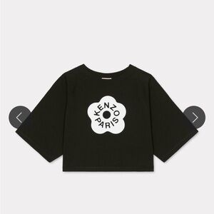 Kenzo Black and White Sleeve Tee 
Fits better for Small. (Oversized)